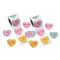 Religious Conversation Hearts Sticker Roll 100 Pieces 1 1/4x1 1/2 Inch